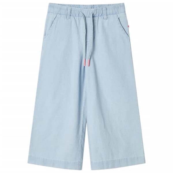 Barnbyxor mjuk denimblå 104 -  Underkläder för barn