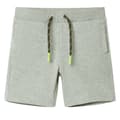 Miniatyrbillede 2 af 9: Shorts til børn str. 116 med snøre lys kakimeleret -  Bukser til børn