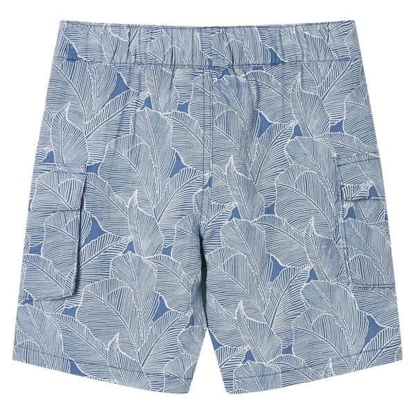 Barnshorts med snöre mörkblå 128
