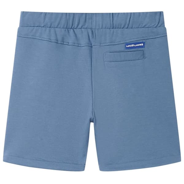 Barnshorts med snöre mörkblå 140