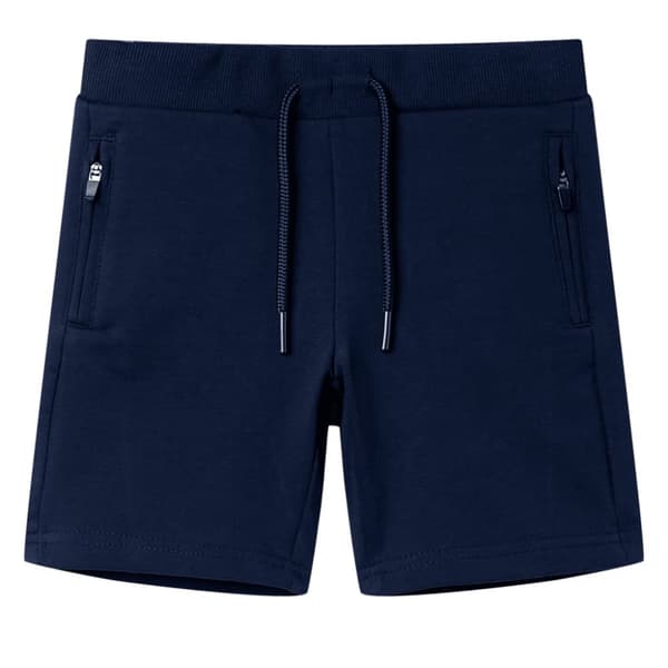 Barnshorts marinblå 104