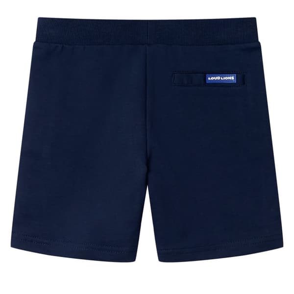 Barnshorts marinblå 140