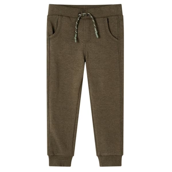 Träningsbyxor för barn khaki melange 116