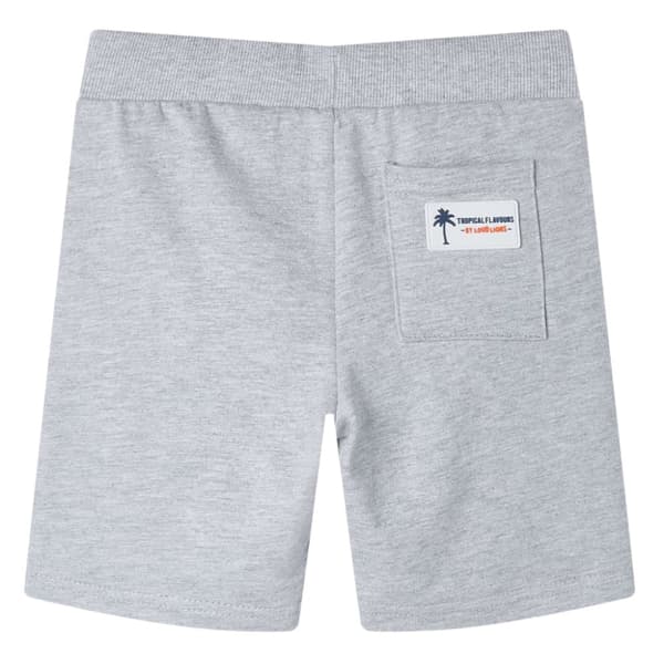 Barnshorts med snöre grå 116