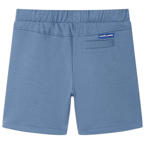 Barnshorts med snöre mörkblå 116