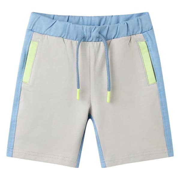 Barnshorts med snöre blå 128