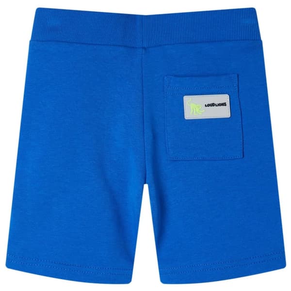Barnshorts med snöre blå 128