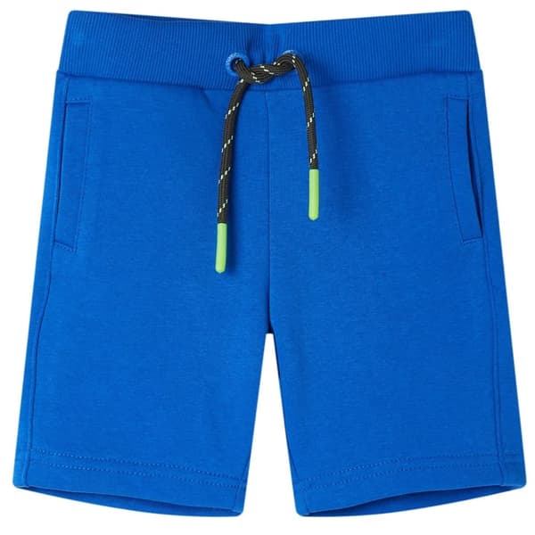 Barnshorts med snöre blå 128