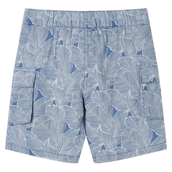 Barnshorts med snöre mörkblå 116