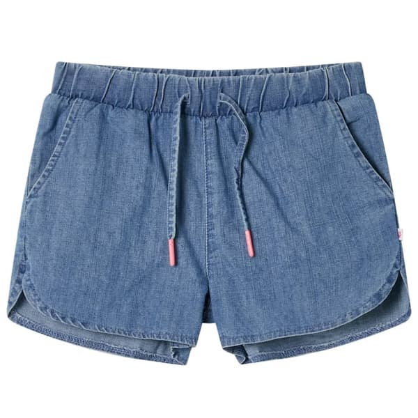 Barnshorts denimblå 116