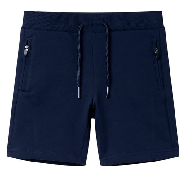 Barnshorts marinblå 128