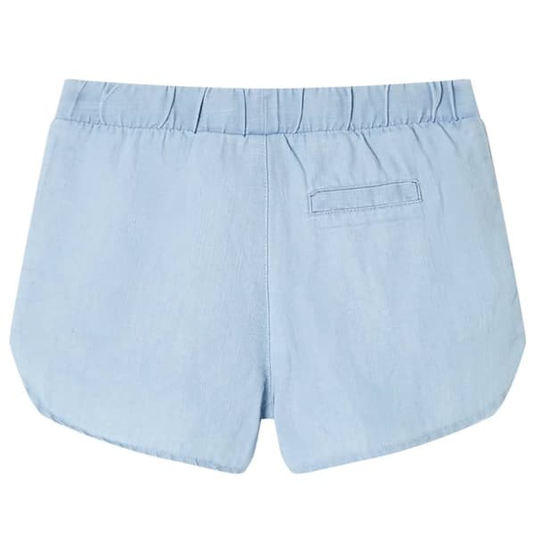 Barnshorts mjuk denimblå 92