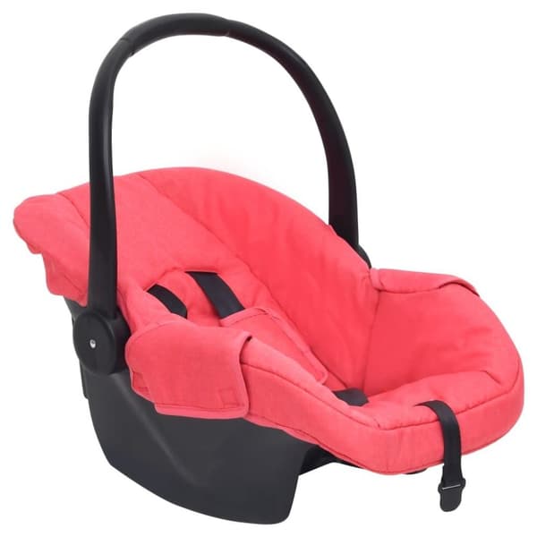 vidaXL babyautostol 42x65x57 cm rød