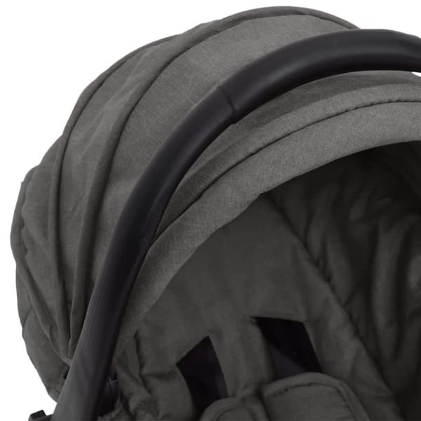 vidaXL babyautostol 42x65x57 cm lysegrå