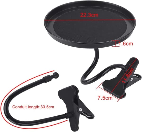 Spisebord med klemme Multifunksjonell for Car caravan boat ...