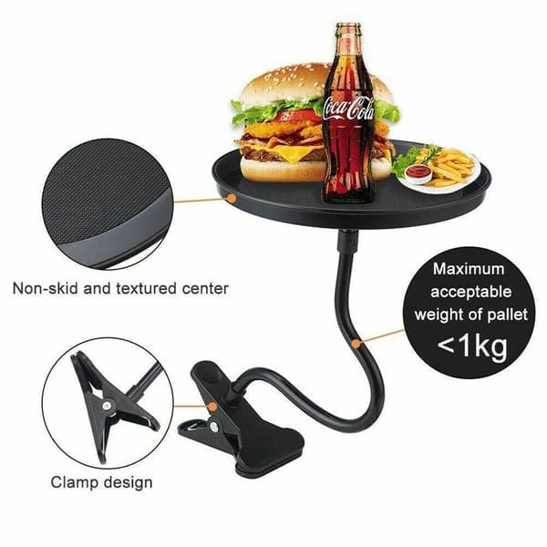 Spisebord med klemme Multifunksjonell for Car caravan boat ...