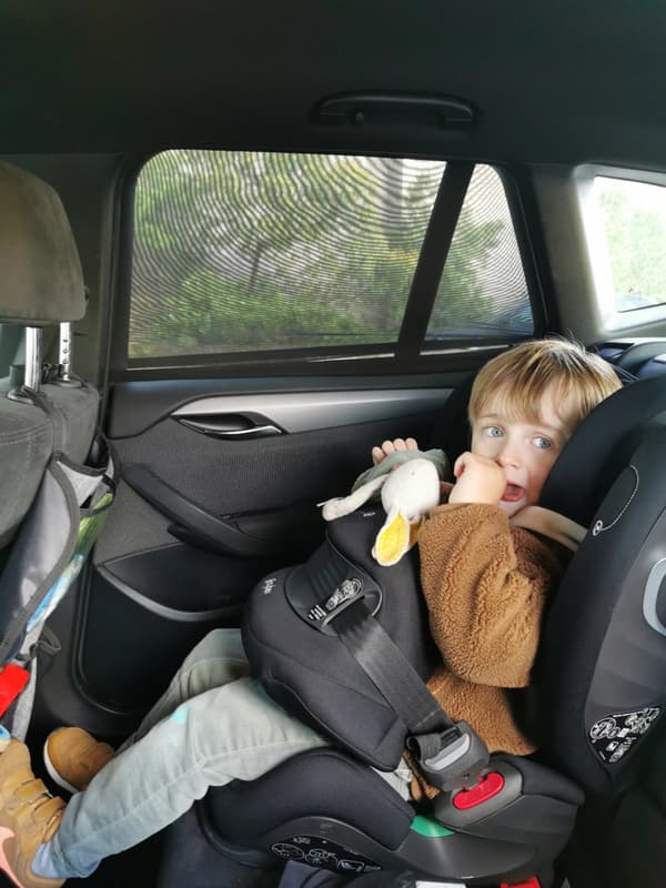 Solskydd till Bilen Dra-på För Bilruta 2-Pack Tinéo