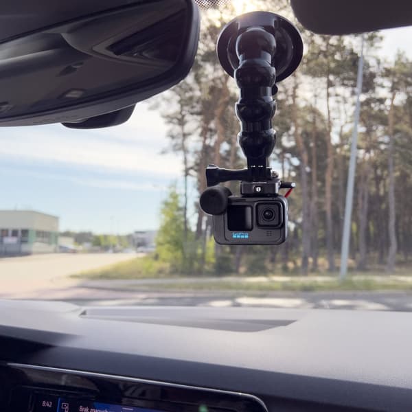 GoPro Sugkopp Bilfäste + Adapter