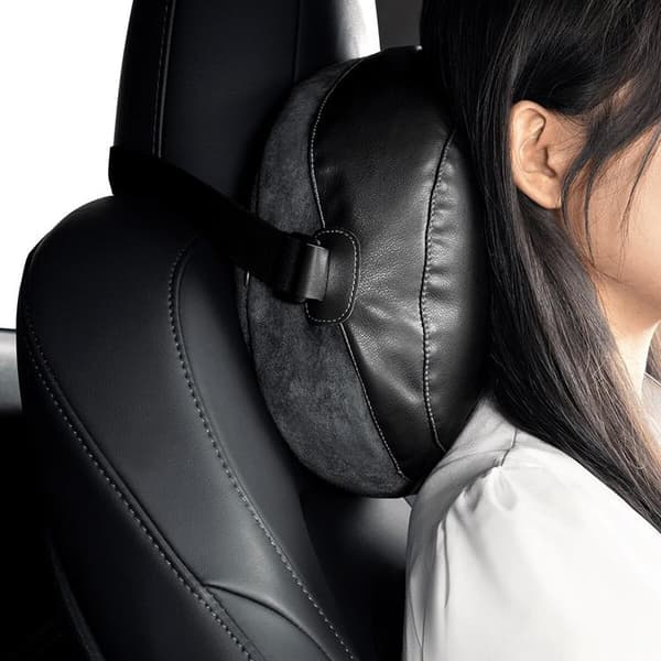 Baseus Bilnackstödskudde med 2 Material ComfortRide Series - Svart