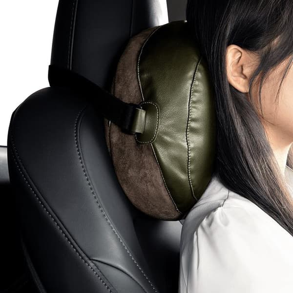 Baseus Bilnackstödskudde med 2 Material ComfortRide Series - Mörkgrön