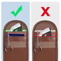 Miniatyrbild 3 av 7: Tech-Protect Nyckellös RFID Signal Blocker Faraday Skal - Brun