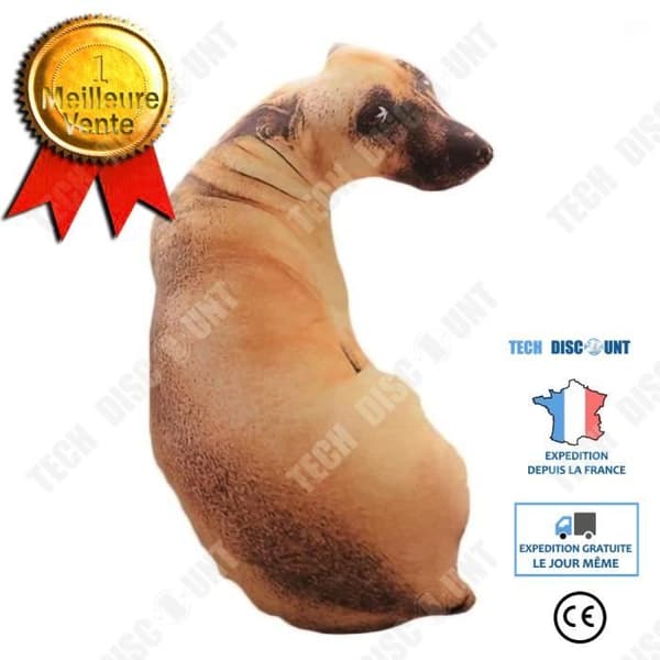 TD® Rolig 3D Dog Print Kudde Kreativ Söt Uppstoppad Docka Present Heminredning appshopee 220181452