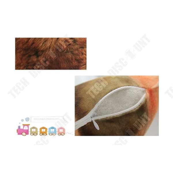 TD® Rolig 3D Dog Print Kudde Kreativ Söt Uppstoppad Docka Present Heminredning appshopee 22015 zly