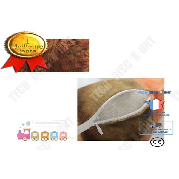 TD® Rolig 3D Dog Print Kudde Kreativ Söt Uppstoppad Docka Present Heminredning appshopee 22015 zly