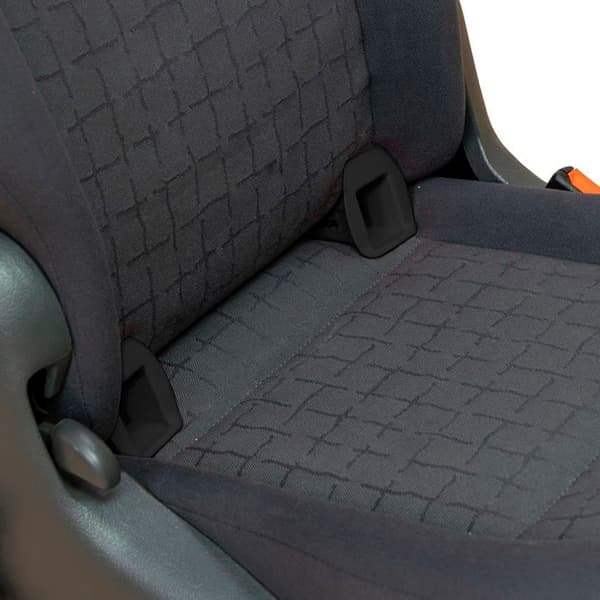 Casualplay - PCK5954 - Spela guider Isofix, underlättar installationen av stolar med Isofix i fordonet, Pack om 2, Svart