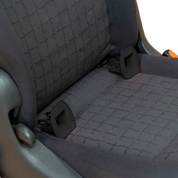 Casualplay - PCK5954 - Spela guider Isofix, underlättar installationen av stolar med Isofix i fordonet, Pack om 2, Svart