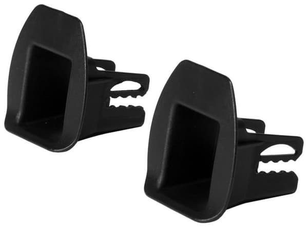 Casualplay - PCK5954 - Spela guider Isofix, underlättar installationen av stolar med Isofix i fordonet, Pack om 2, Svart