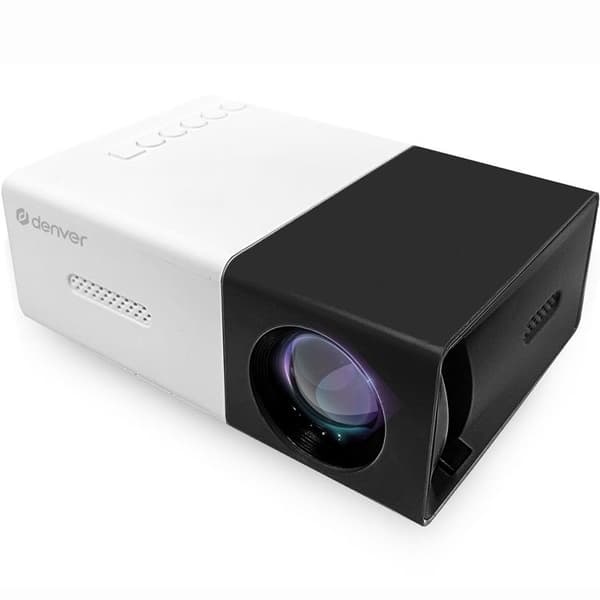 Denver Mini-projektor med HDMI, USB-C och MicroSD kortläsare PR-800B
