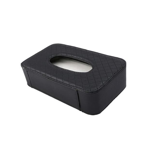 Mjukpapperskåp med Rem - Svart