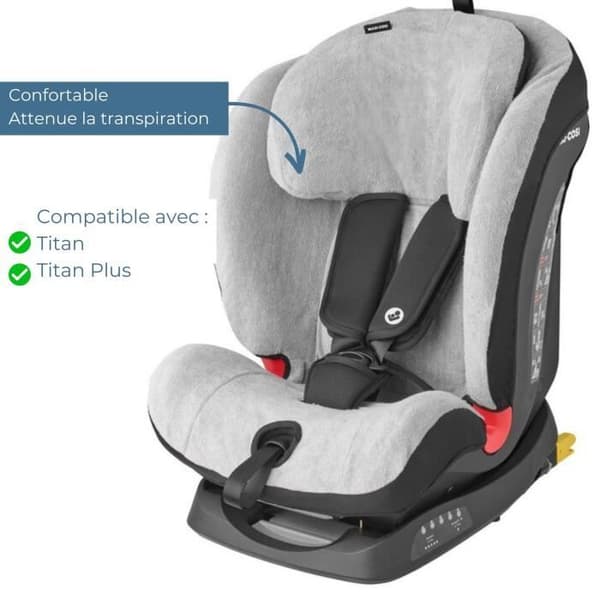 MAXI-COSI svampskydd för Titan / Titan Plus bilbarnstolar - Fresh Grey