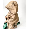 Miniatyrbild 2 av 3: Housse bilbarnstol - housse för babynest - housse för barnvagn Cuddledry PIAPIMO-BILPONCHO BEIGE 75-105CM