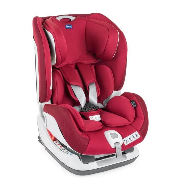 CHICCO Car Seat Seat Up Group 0/1/2 - Red passion