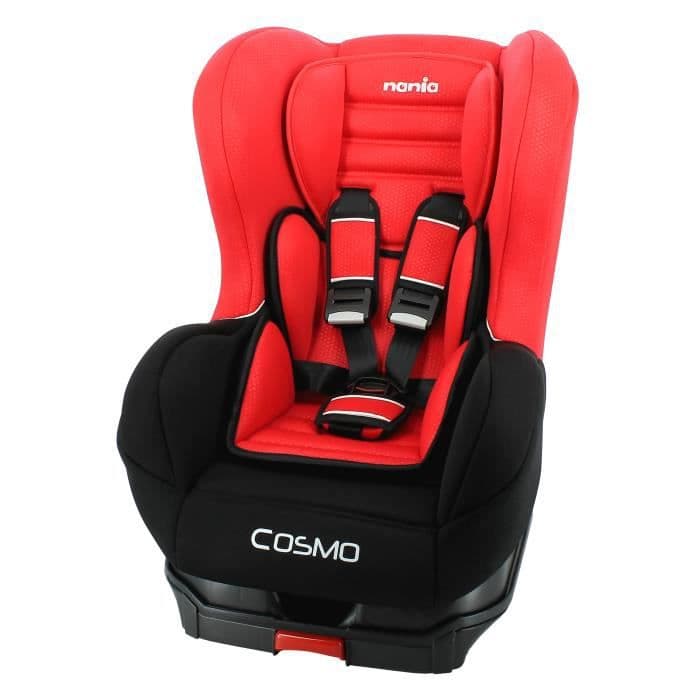 NANIA Isofix Cosmo Luxury Group 1 Bilsæde - Rød