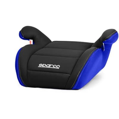 SPARCO låg booster - Grupp 2/3 - 15 till 36 kg - Svart och blått