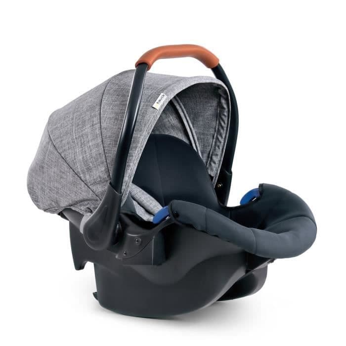 HAUCK Comfort fix Group 0+ -istuin - Grey Melange