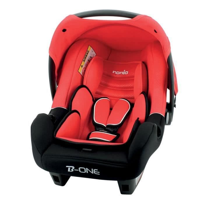 NANIA Turvaistuin Beone Group 0+ - Syntynyt 13 kg asti - Punainen