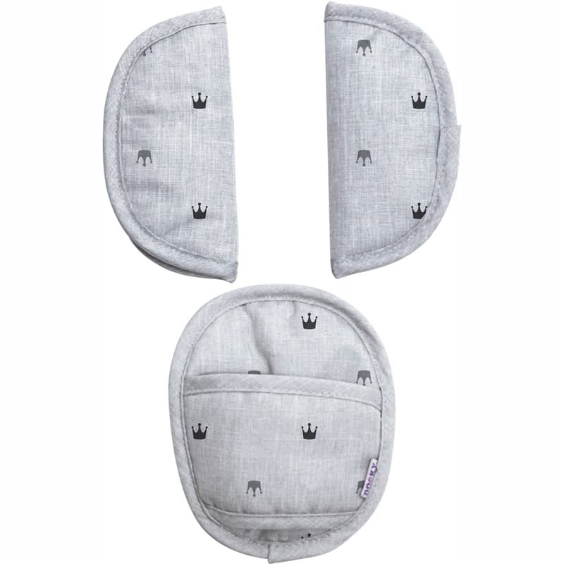 Dooky Universal Pads Grey Crowns