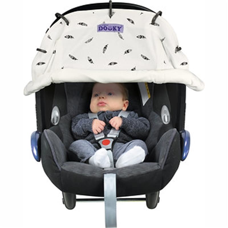 Dooky Universal Cover Black Feather