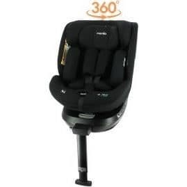 Isofix bilbarnstol NANIA SPIRIT 40-150 cm R129 0 till 10 år Bakåtvänd 40-105 cm Justerbart nackstöd Liggande Svängbar Svart
