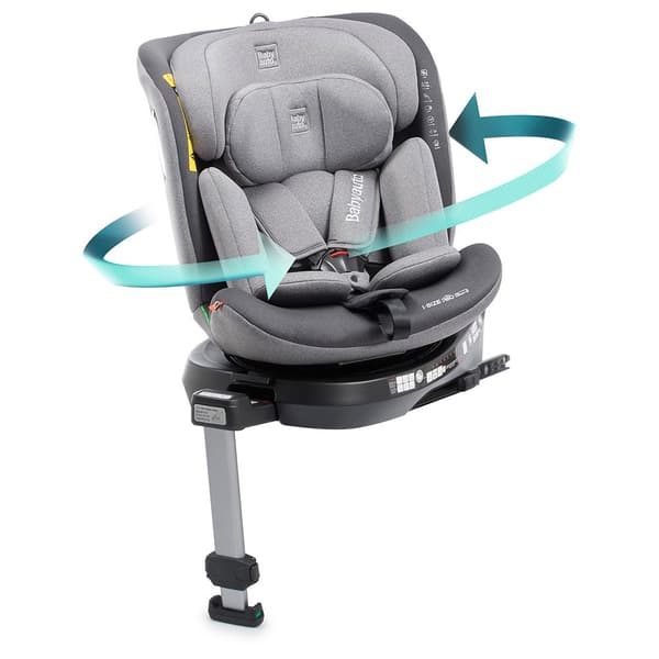 Babyauto Bilstol Aitana Swivel 360º Isofix Leg Support Grå
