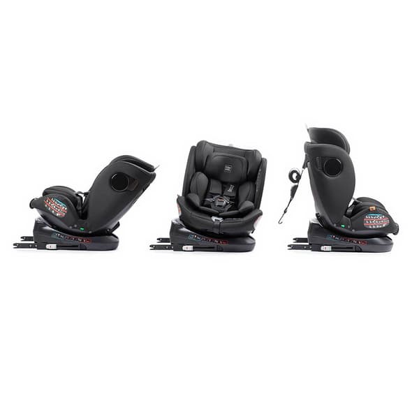 Babyauto Auton Istuin Anura I-size 40 150 Giratoria Isofix Top Tether Musta
