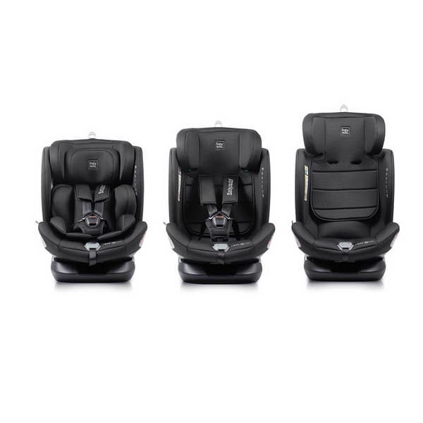 Babyauto Auton Istuin Anura I-size 40 150 Giratoria Isofix Top Tether Musta