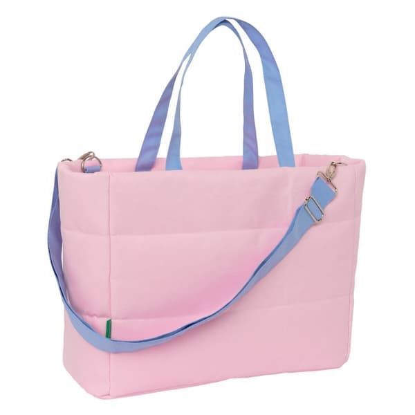 Laukku Benetton Pink Pinkki 40 x 31 x 17 cm
