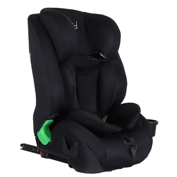 Kikid Premium Bilstol 76-150cm i-Size ISOFIX R129, svart