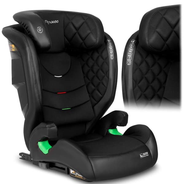 Nukido Louis autostol sort 15-36 kg ISOFIX