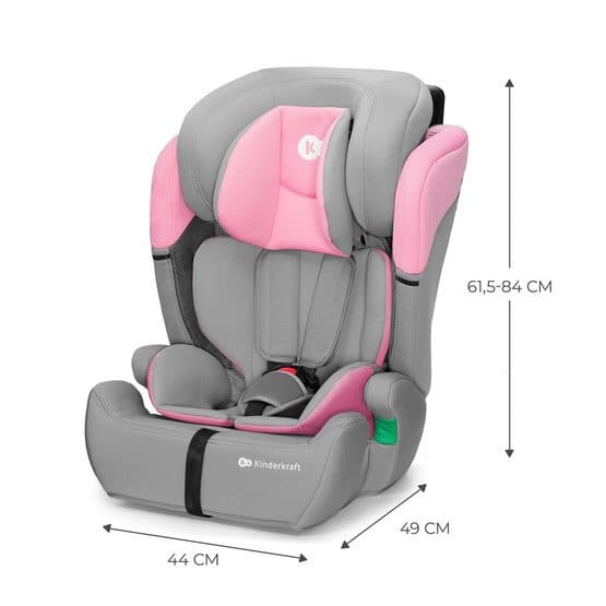 Bilbarnstol - Comfort Up I-Størrelse 76-150 Cm Pink 8Kg